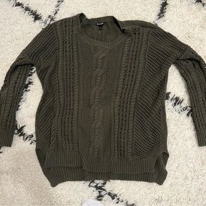 EXPRESS- Olive green sweater